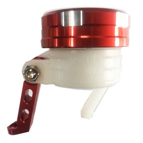 DEPOSITO DE LIQUIDO GRANDE PARA MOTOCICLETA 50 CC HASTA 1400 CC ROJO
