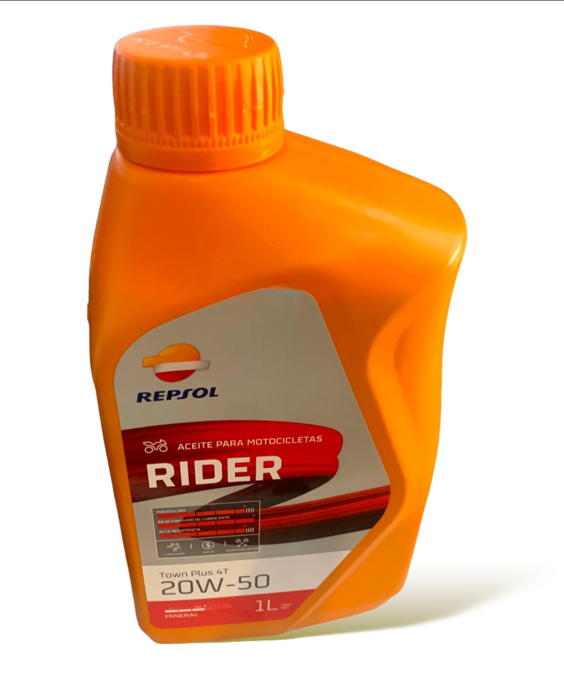 ACEITE REPSOL RIDER MINERAL 20W- 50 - | MotoLife GDL