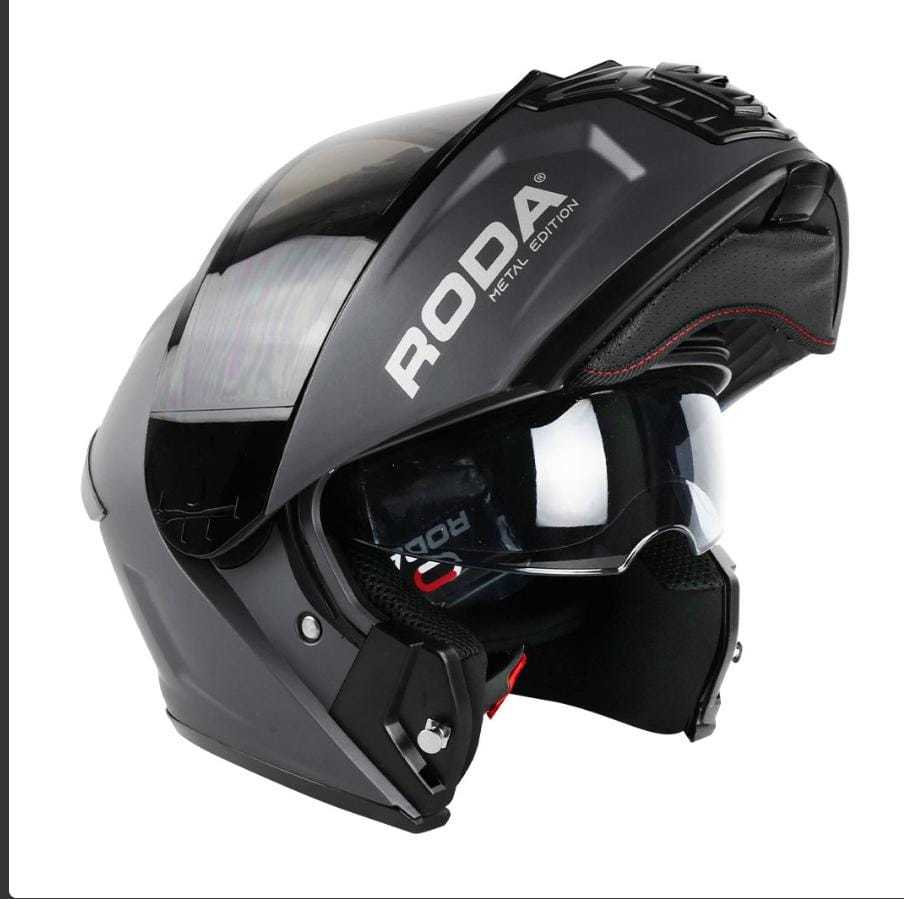 CASCO RODA ABATIBLE PILOT GRAFITO SATINADO TALLA M - | MotoLife GDL