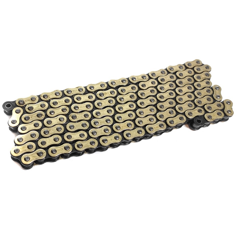 CATENA DID 428D (Black & Black) - Lunghezza: 140 maglie con giunto a clip ( RJ